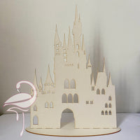 Magic Castle Silhouette for back lighting - Height: 290mm