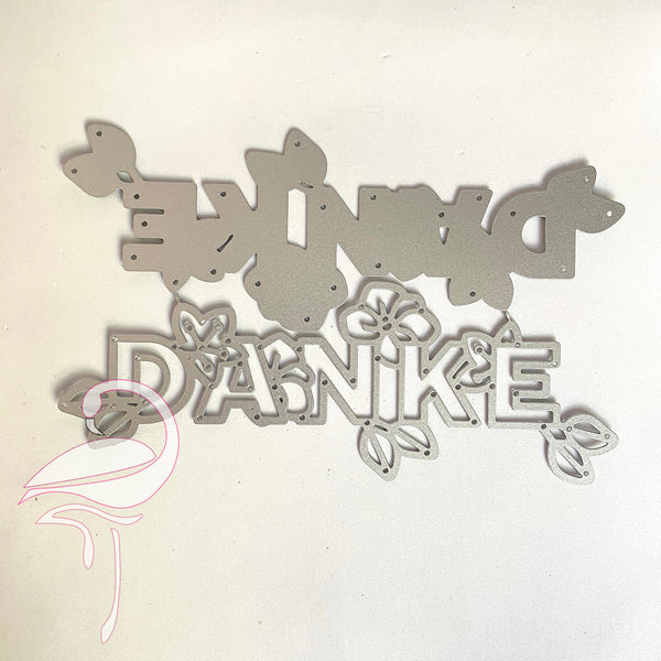 Die - Danke  - German Words - Various uses shadow die