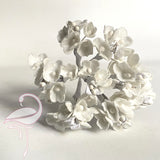 Quality Mulberry Paper Cherry Blossoms - White