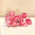 Paper Roses - Pink 20mm x 12 pcs