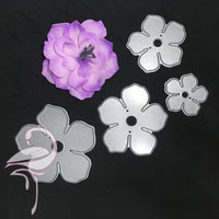 Die - Flowers Set of 4 - 35mm, 45mm, 55mm & 65mm - Flamingo Craft