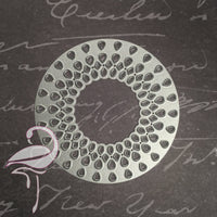 Die - Round (Pattern 3) - 70mm diameter - Flamingo Craft