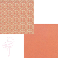 Paper 200gsm "Marrakesh" - 16 sheets - 15.2 x 15.2cm - Flamingo Craft