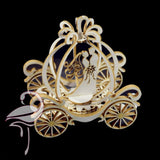 3D Wedding Carriage - Size 80 x 48 x 85mm