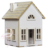 3D House - Design 3 - 35 x 25 x 80mm - cardboard 1mm thick.
