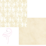 Premium Paper 200gsm "Wedding Bells" - 15.2 x 15.2cm - Flamingo Craft