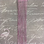 Ribbon - Organza Pink - 25mm x 1 yard