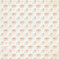 Paper 190gsm "Shabby Chic-Baby" - 12 sheets 15.2 x 15.2cm - Flamingo Craft