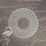 Die - Round (Pattern 4) - 70mm diameter - Flamingo Craft