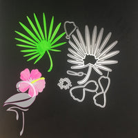 Die - Flower / Hibiscus - Flamingo Craft