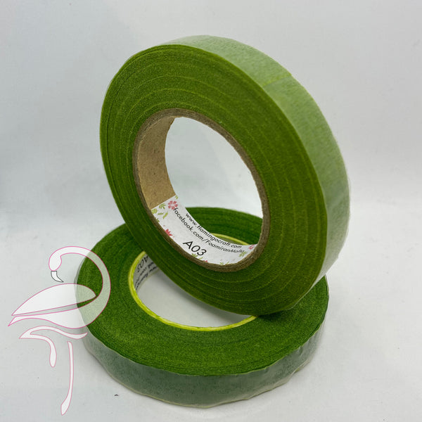 Florist Tape - Olive Green 30 Yards - 12mm