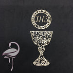 Holy Communion - Chalice and Host - Chalice: 45 x 66mm; Host 4