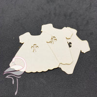 Baby Girl Baptism Frock x 3 pieces - 46 x 51mm