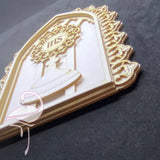 Four layered Holy Monstrance in Window - 90 x 120mm
