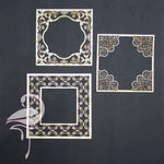 Frames Exquisite Trio - 80 x 80mm, 70 x 70mm, 70 x 70mm