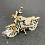 3D Vintage Motorcycle - 85 x 35  x 65mm