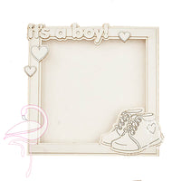 Shadow Box Square - It's a Boy - 125 x 125mm
