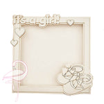 Shadow Box Square - It's a Girl - 125 x 125mm