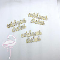 Catch Your Dreams - 38 x 65mm - 3 pieces - cardboard