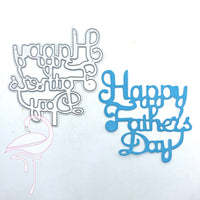 Die - Happy Father's Day - 70 x 73mm