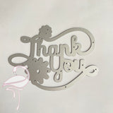 Die - Thank you - Size: 50 x 90mm