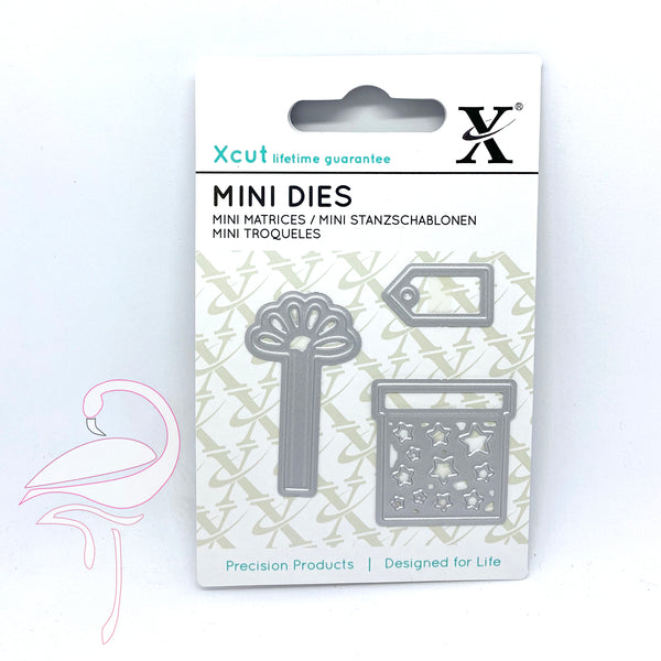 XCut Mini Dies - Present - 3 pieces