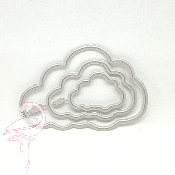 Die - Clouds - Size: Largest 65 x 44mm