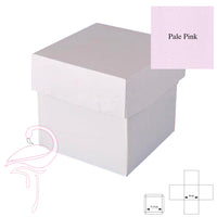 Exploding Box Pale Pink 8cm - 300gsm