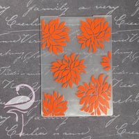 Embossing Folder - Flowered pattern 105 x 147.5mm