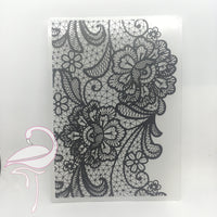 Embossing Folder - Floral lace 105 x 147.5mm