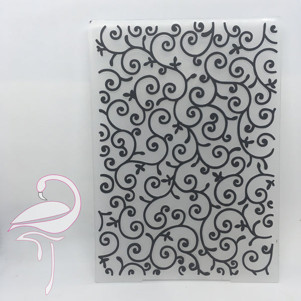 Embossing Folder - Swirls 105 x 147.5mm