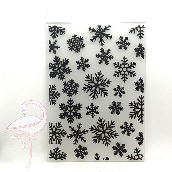 Embossing Folder - Snowflakes (Design 2) - 105 x 147.5mm