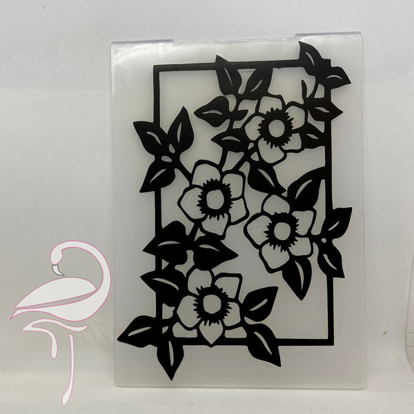 Embossing Folder - Flowers (2) 105 x 147.5mm
