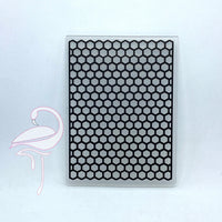 Embossing Folder - Honeycomb - Size: 102 x 75mm
