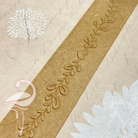 "Ribbon" Embossing Folder - Heart 150 x 30mm