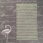 Self-Adhesive Ivory Imitation Pearls (Acrylic) 6mm (140pc)