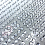 Self-Adhesive Rhinestones - 4mm Silver