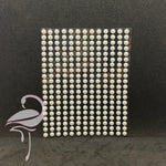 Self-Adhesive White Imitation Pearl - 4mm 250pcs