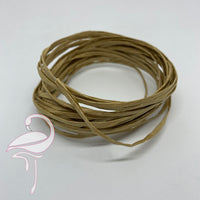 Florist wire twine paper covered 5m - natural