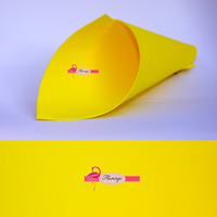 Foamiran Full Sheet Yellow 04 - 0.6mm Sheet - 70 x 60cm