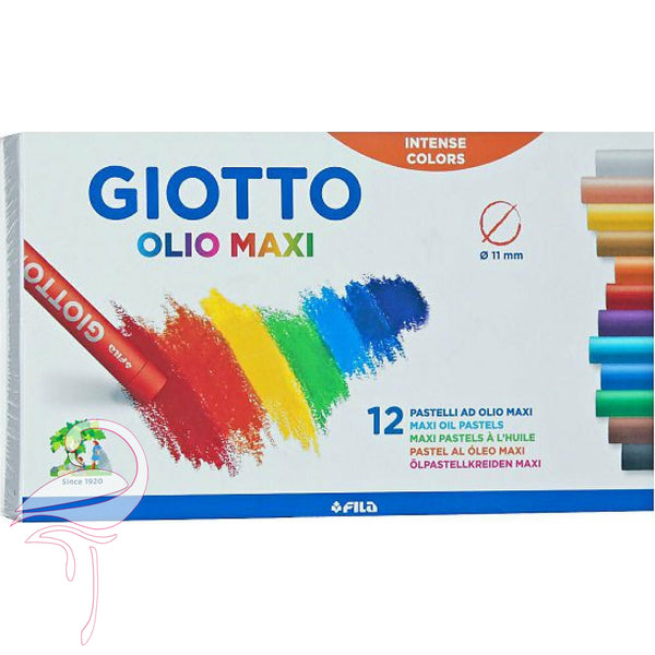 Giotto Oil Pastels - Olio Maxi x 12