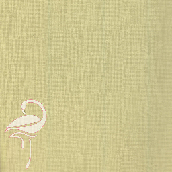 Paper 216gsm - textured - pistacchio - 30.5 x 30.5cm - Flamingo Craft