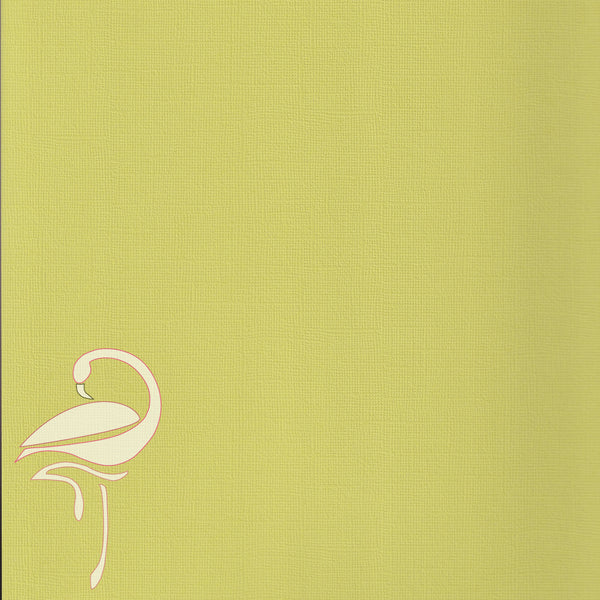 Paper 216gsm - textured - yellowish green - 30.5 x 30.5cm - Flamingo Craft