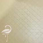 Cardstock 220gsm - textured & pearlescent trellis - pale yello