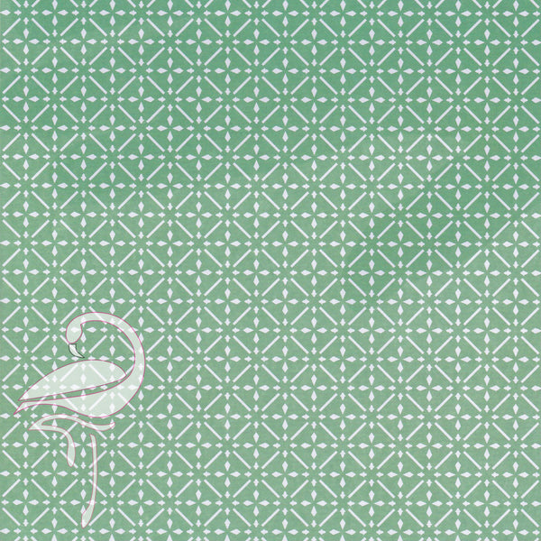 Paper 160gsm - Pattern 1 - 30.5 x 30.5cm (Pattern 16) - Flamingo Craft