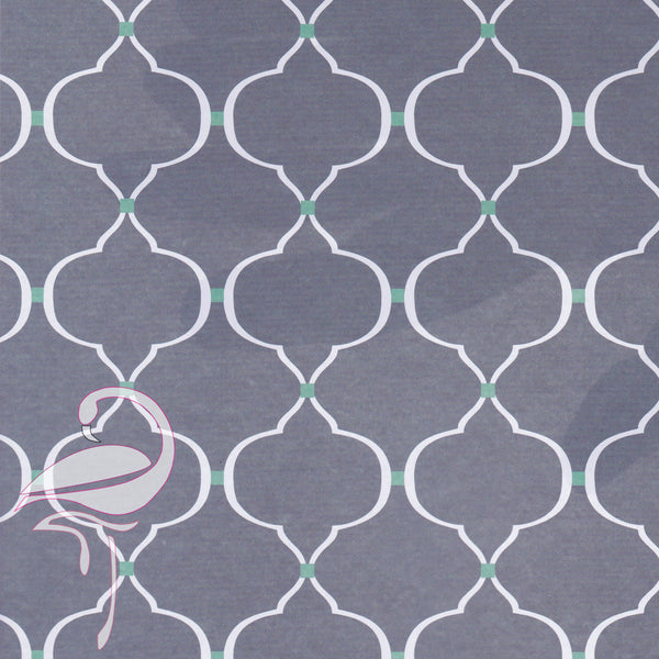 Paper 160gsm - Pattern 1 - 30.5 x 30.5cm (Pattern 3) - Flamingo Craft