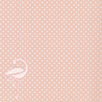 Paper 190gsm - Single sided paper - Polka (Pack of 6 sheets) - Flamingo Craft