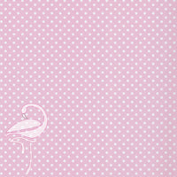 Paper 190gsm - Single sided paper - Polka (Pack of 6 sheets) - Flamingo Craft