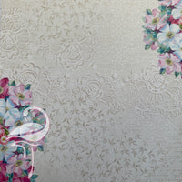 Cardstock 250gsm "Flowers & Butterflies" - 8 double-sided