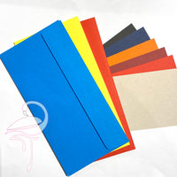 9 Envelopes DL 110x220mm / 120gsm Strip-seal 200gsm